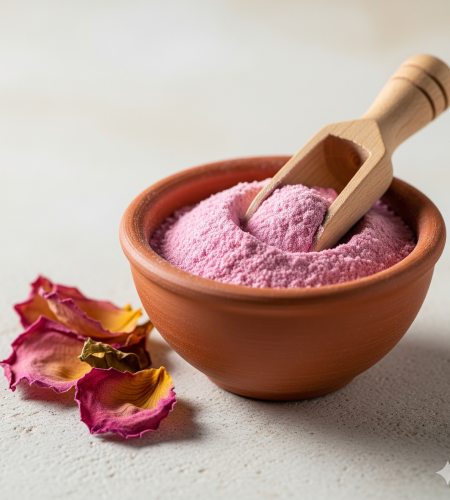 rose petal powder
